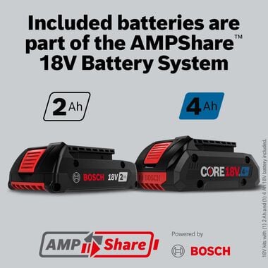 Bosch 18V 4 Tool Combo Kit, large image number 12