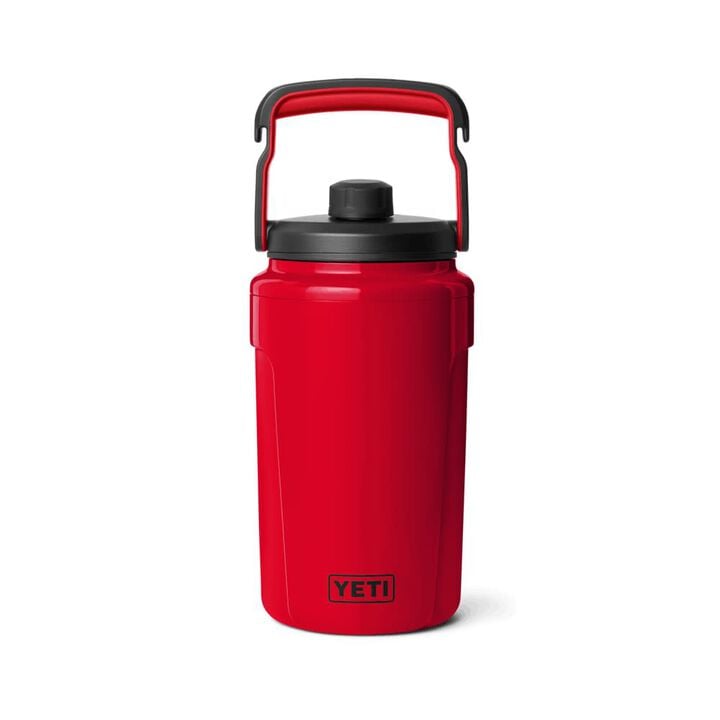 YETI Silo Half Gallon Jug with Magdock Chug Cap Rescue Red