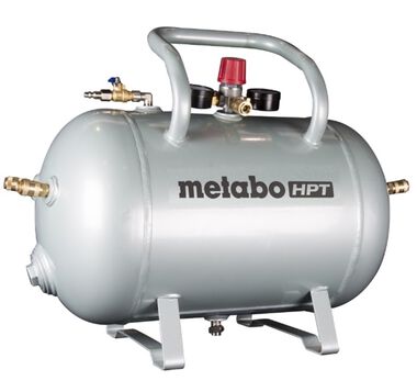 Metabo HPT 10 Gallon ASME Certified Reserve Tank, large image number 4