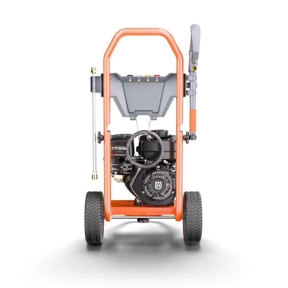 Husqvarna 3000 PSI 2.3 GPM Gas Cold Water Pressure Washer with 4 Spray Tips, large image number 4