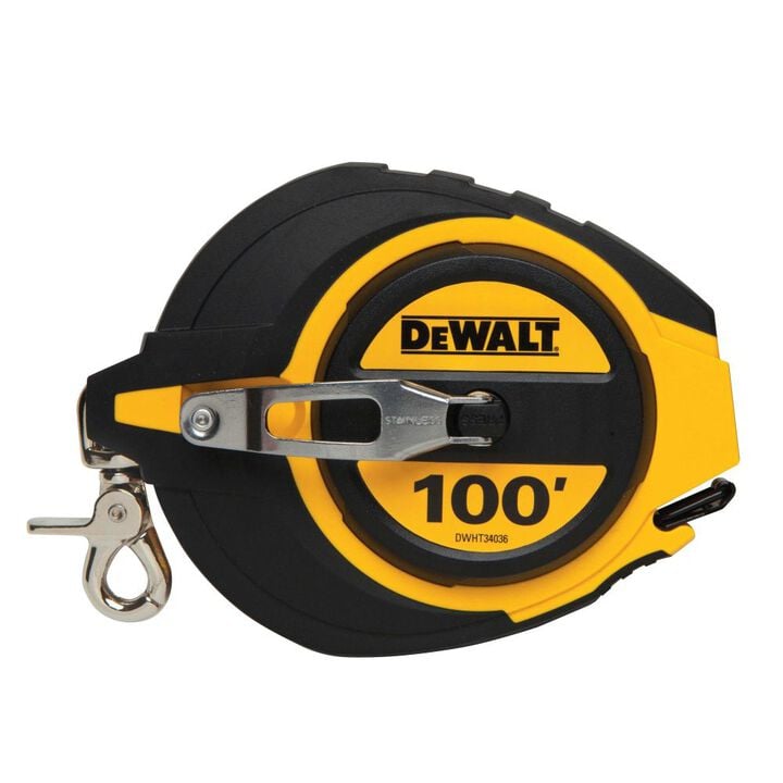 DEWALT 100 ft Closed Case Long Tape