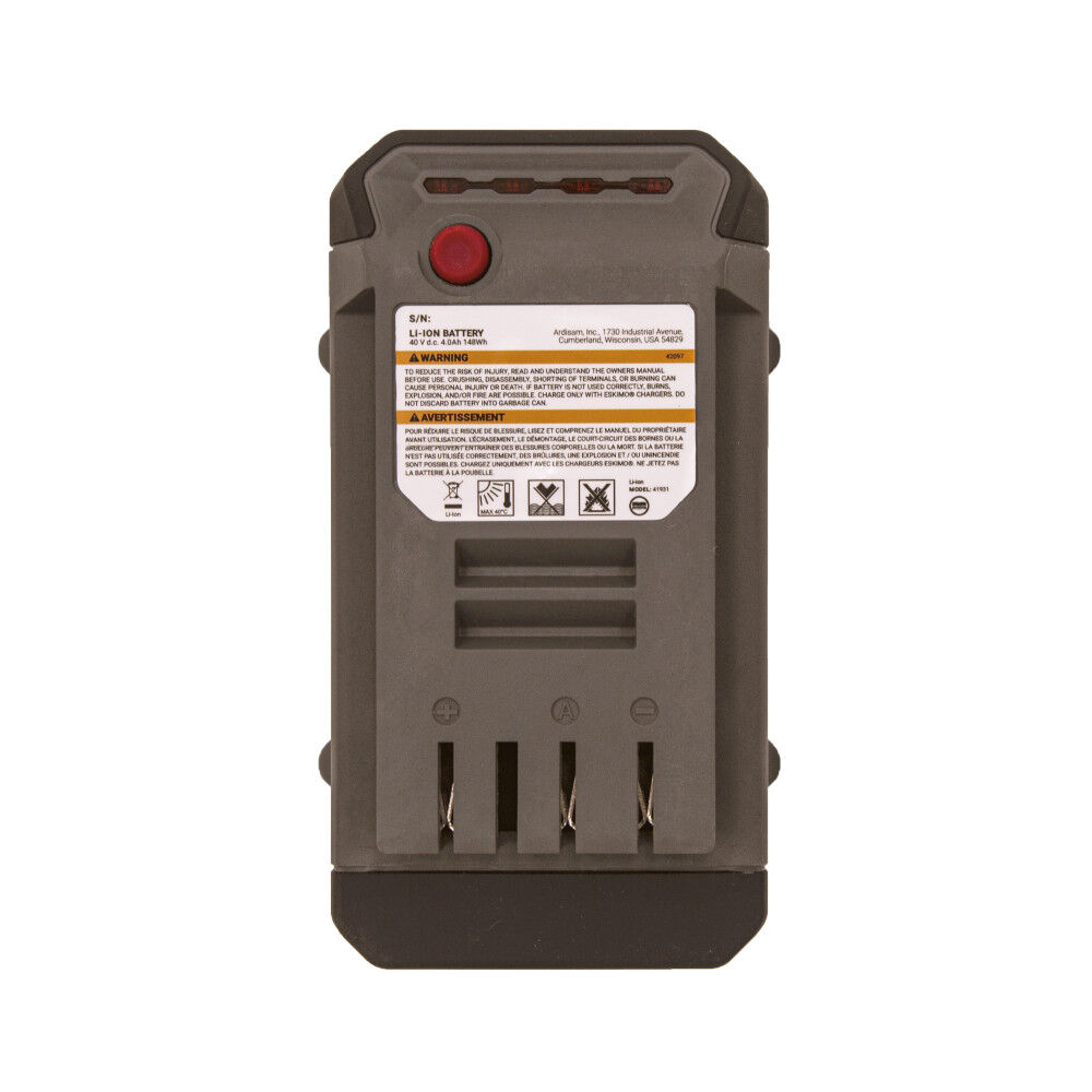 Eskimo 40V 4Ah Battery Eskimo For E40 Electric Augers 43691 Acme Tools