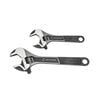 Crescent 2 pc Wide Jaw Adjustable Wrench Set 6in & 10in, small image number 1