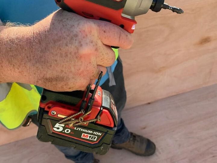 Stealthmounts BLACK Bit Holder for Milwaukee M18 2pk, large image number 3
