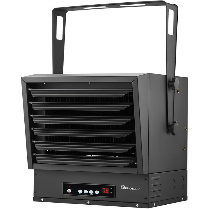 VisionAir 20.5 In. 10000W 9478 Btu 2000 Sq-Ft. Ceiling Mount Heater