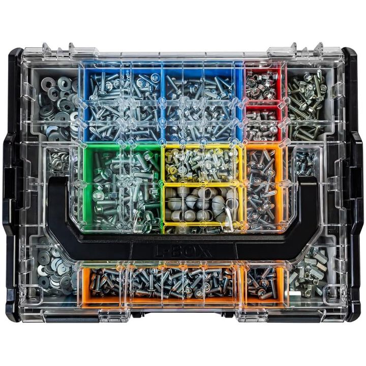 L-BOXX Model Number 102 Black Tool Box with Transparent Lid and Inset Box Set H3 Bundle, large image number 3