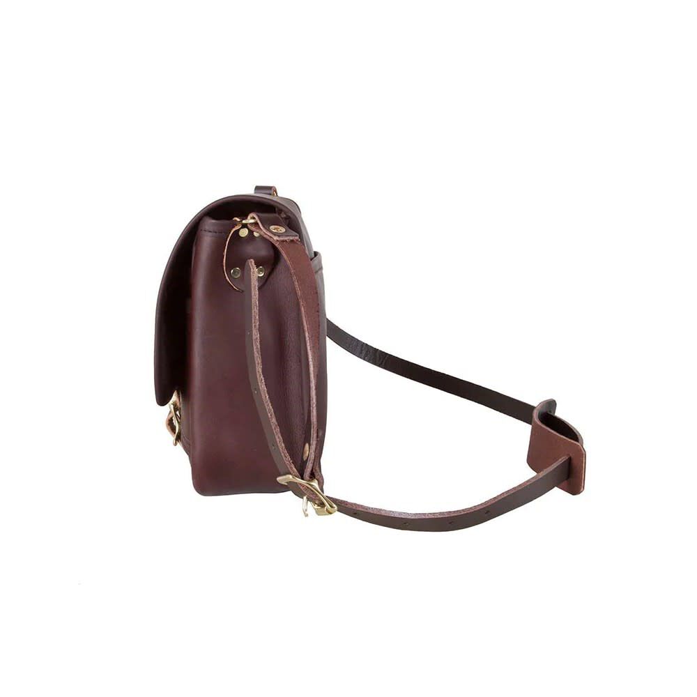 Duluth Pack Brown Leather Conceal Carry Haversack, large image number 3