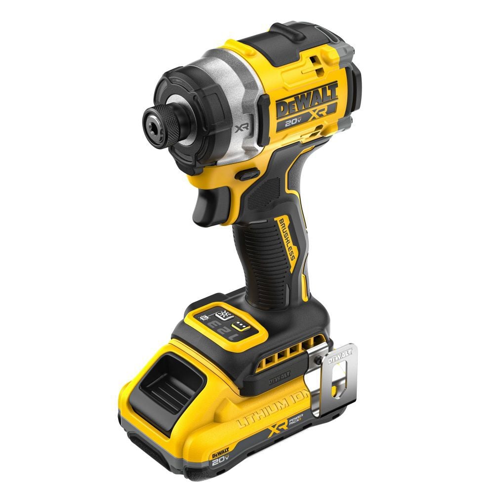 DEWALT 20V MAX XR 3 Speed High Torque 1/4 Inch Impact Driver Kit & Rapid Load Accessory Set With Toughcase+ Bundle, large image number 4