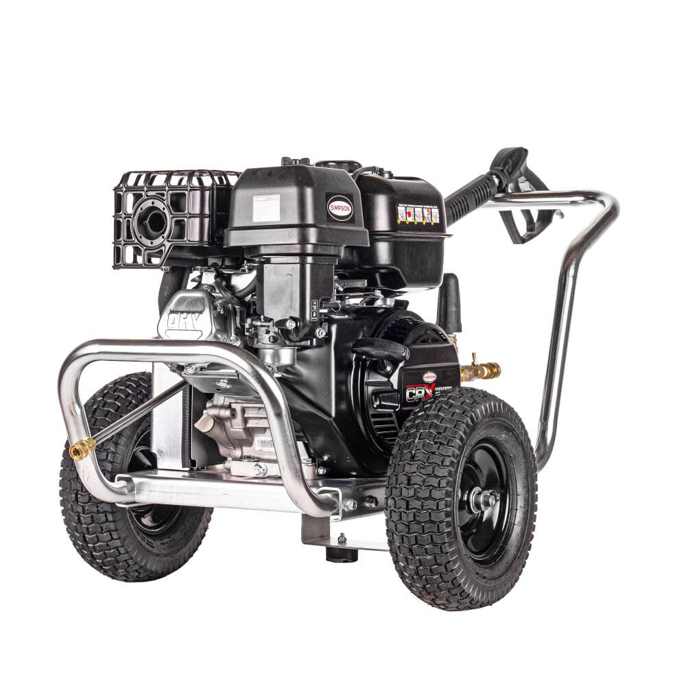 Simpson Aluminum Water Blaster 4400 PSI 4.0 GPM Gas Powered Cold Water Professional Belt Drive Pressure Washer with 5 Spray Tips, large image number 1