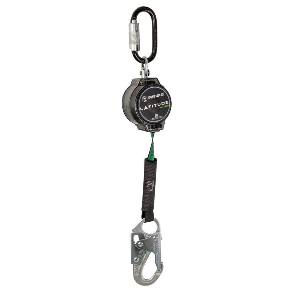 Safewaze Latitude Pro 7 Ft. Single Web SRL-P: Triple Lock Carabiner, Snap Hook, large image number 1