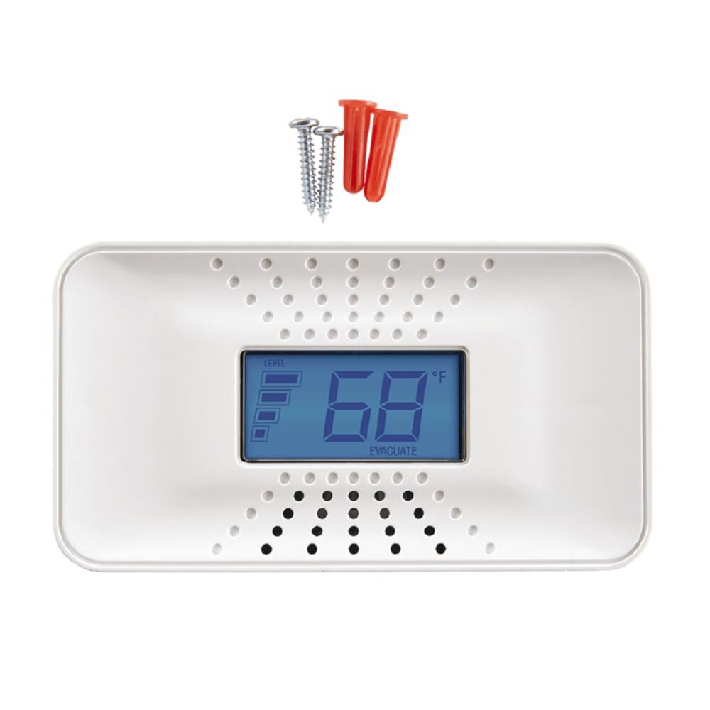 First Alert Carbon Monoxide Alarm with 10-Year Battery and Digital Temperature Display, large image number 2