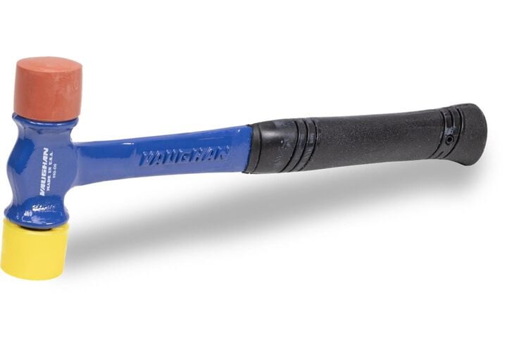 Vaughan 12 Oz Softer Striking Face Hammer with Steel Handle