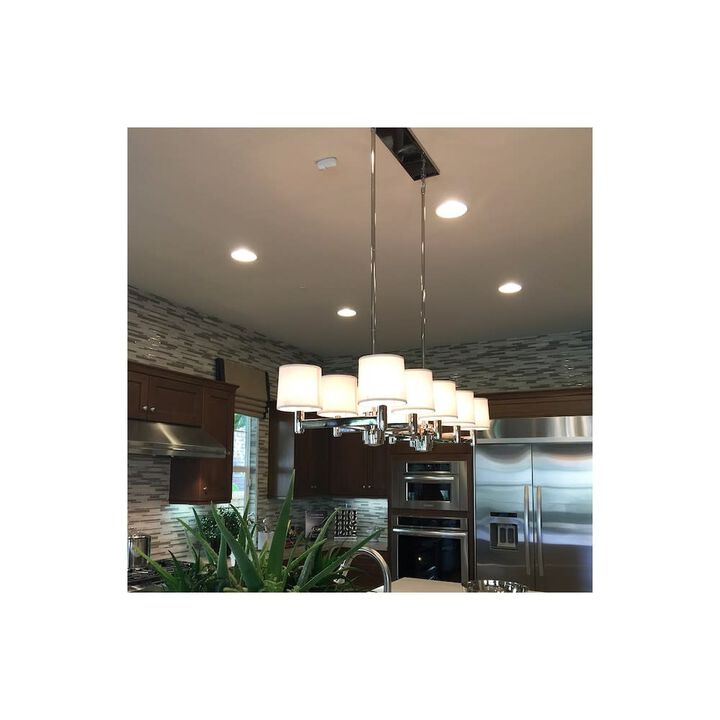Feit Electric 5 Inch 9W 540 Lumens LED Canless Recessed Downlight White 6 Pieces, large image number 9