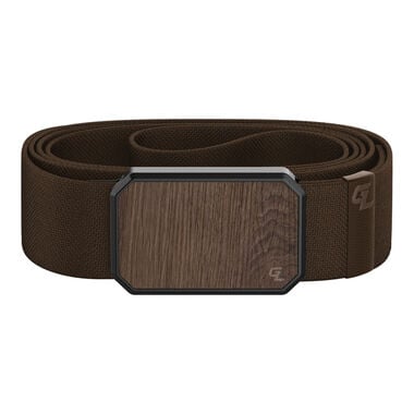 Groove Life Brown Belt with Walnut Magnetic Buckle