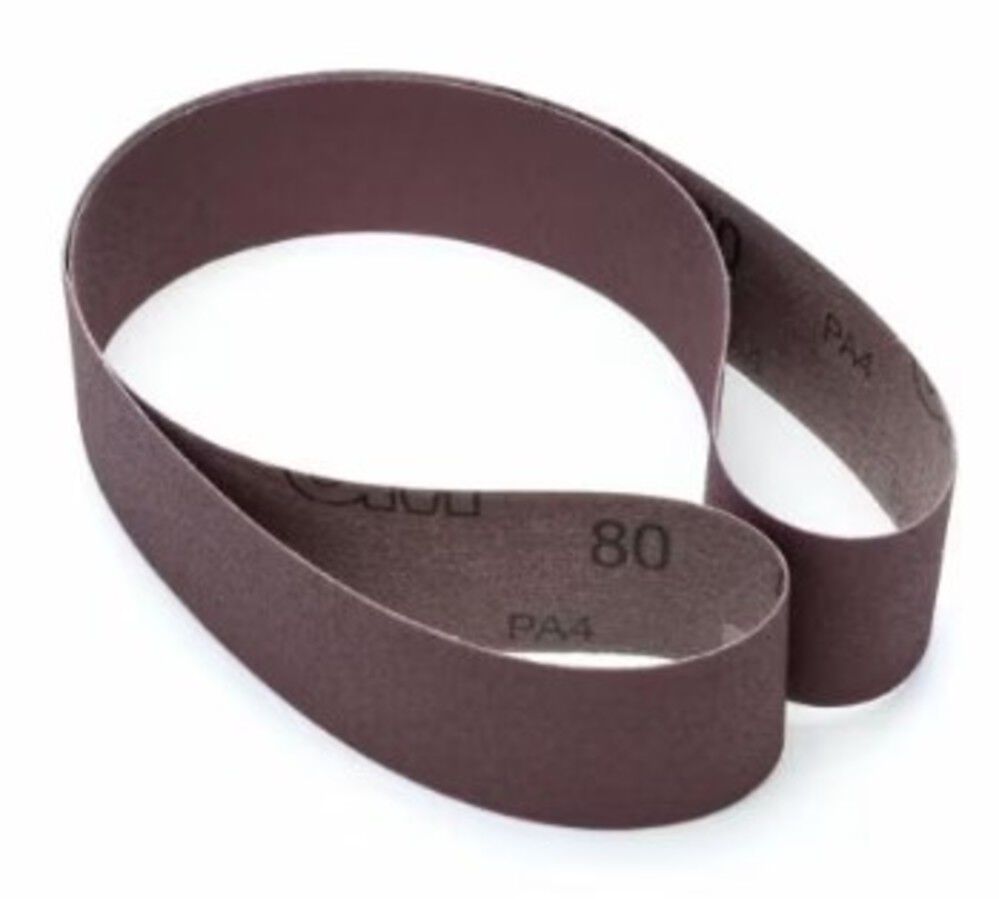 3M 60 Grit Porable Abrasive Belt, 3in x 24in, Medium Grade, Cloth Backing, large image number 2