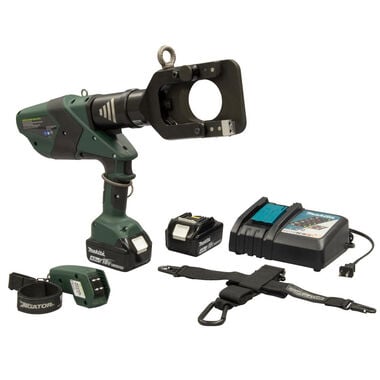 Greenlee 65mm Gator Remote Cable Cutter 120V Charger/Batteries