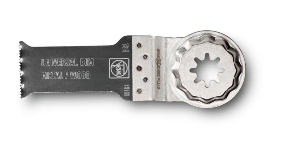 Fein E-Cut Universal Oscillating Tool Saw Blade 50pk Width 1 1/8in Length 2 3/8in, large image number 1
