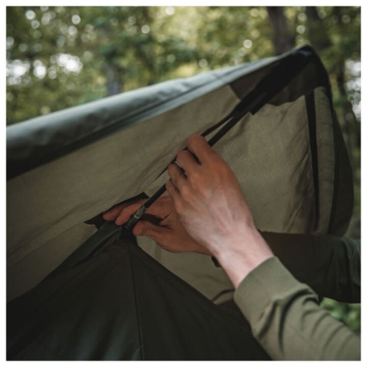 Gazelle T4 Pop-Up 4 Person Camping Tent Alpine Green, large image number 4