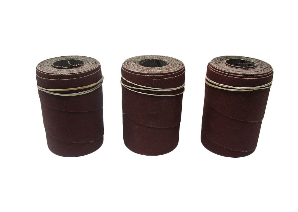 Powermatic Precut Abrasive Strips for PM2244 Drum Sander, 120 Grit, 3 Pieces, large image number 4