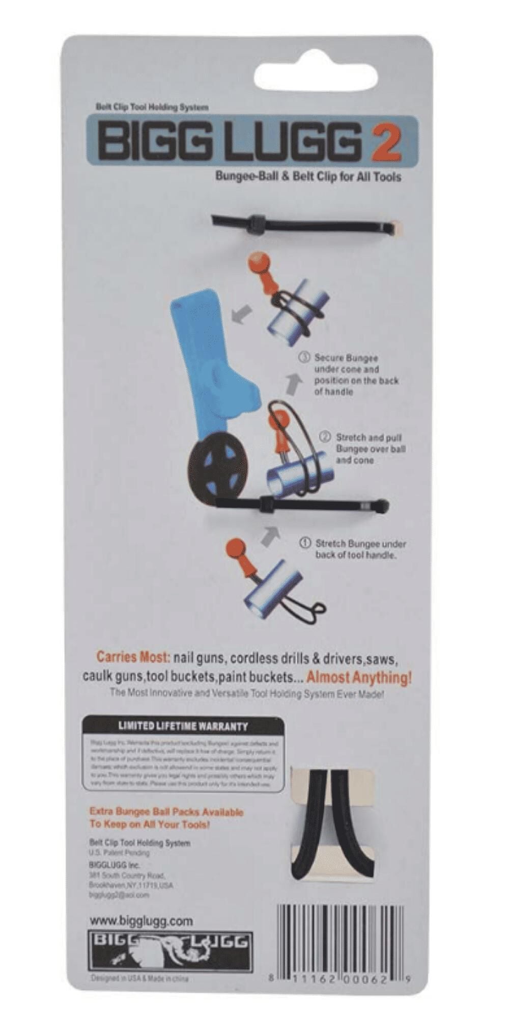 Bigg Lugg 2 Ball Bungee & Belt Clip Holster, large image number 2