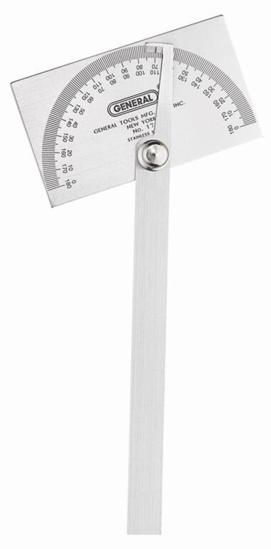 General Tools Steel Protractor, large image number 0