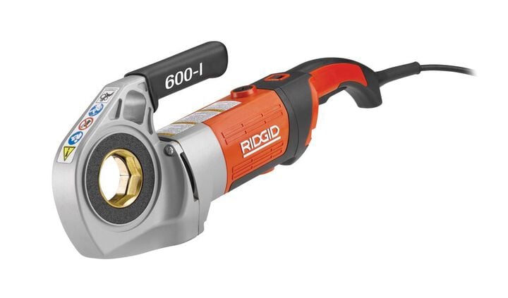 Ridgid 600-I Hand-Held Power Drive Pipe Threading Machine with Dies, 115V, large image number 5