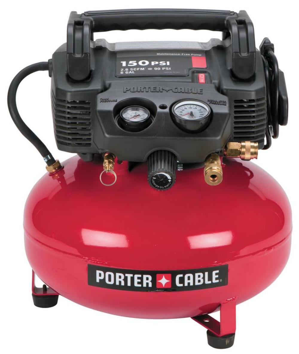 Porter Cable 150 PSI Oil-Free Pancake Compressor C2002 - Acme Tools