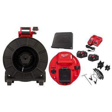 Milwaukee M18 200 ft Pipeline Inspection System Kit, large image number 25