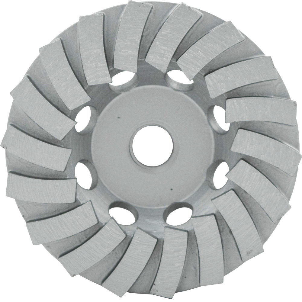 Milwaukee DIAMOND MAX 7 Inch Single Row Segmented Turbo Rim Diamond Cup Wheel for Concrete Grinding (18 Segments), large image number 7