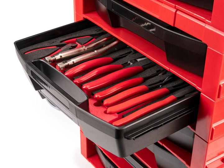 Tekton Gripping, Cutting, and Locking Pliers Set, Drawer, 12 Pieces, large image number 5