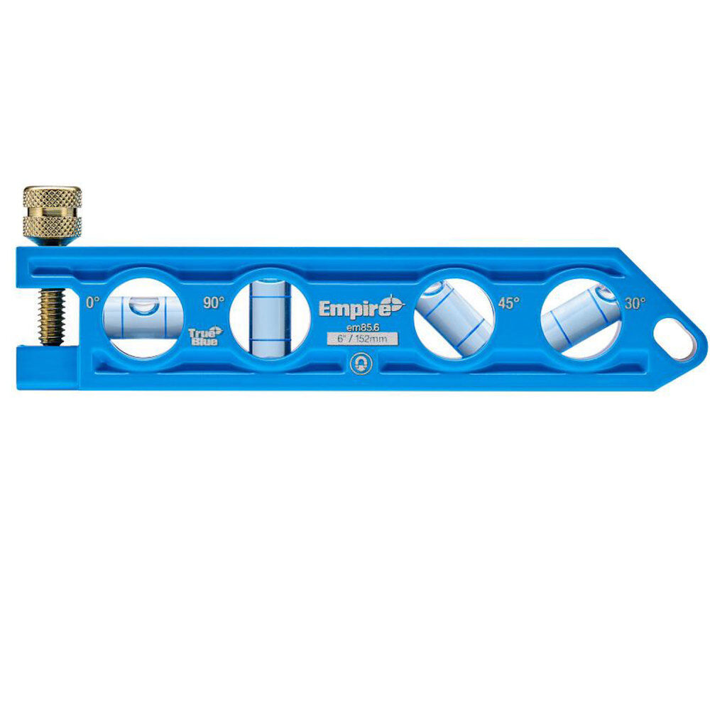 Empire Level 6 Inch TRUE BLUE Die Cast Torpedo Level, large image number 1