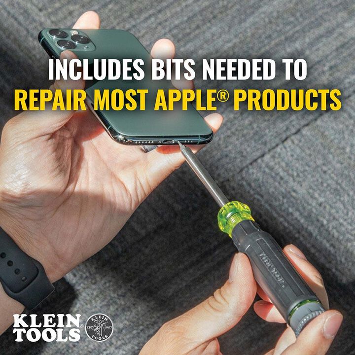 Klein Tools 27 in 1 Screwdriver with Apple Bit, large image number 1