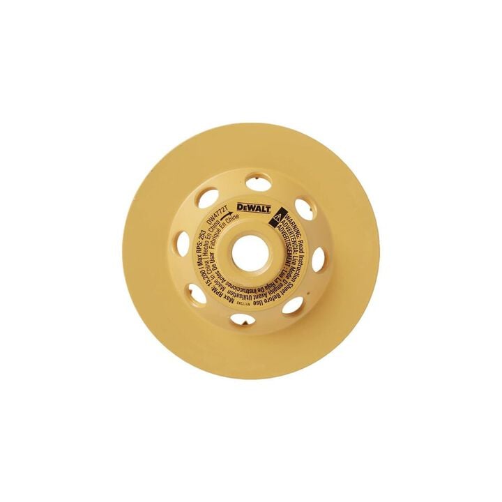 DEWALT XP 4-Inch Turbo Diamond Cup Wheel for Concrete, large image number 5