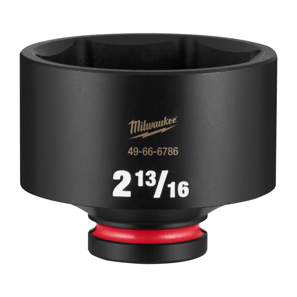 Milwaukee SHOCKWAVE Impact Duty 3/4 Inch Drive 2-13/16 Inch Standard 6 Point Socket - 49-66-6786