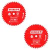 Diablo Tools 71/4inx 40-Tooth Finish Saw Blade Value Pack 2 Pack, small