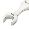 GEARWRENCH 11/16 Inch 90-Tooth 12 Point Stubby Flex Combination Ratcheting Wrench, small image number 3