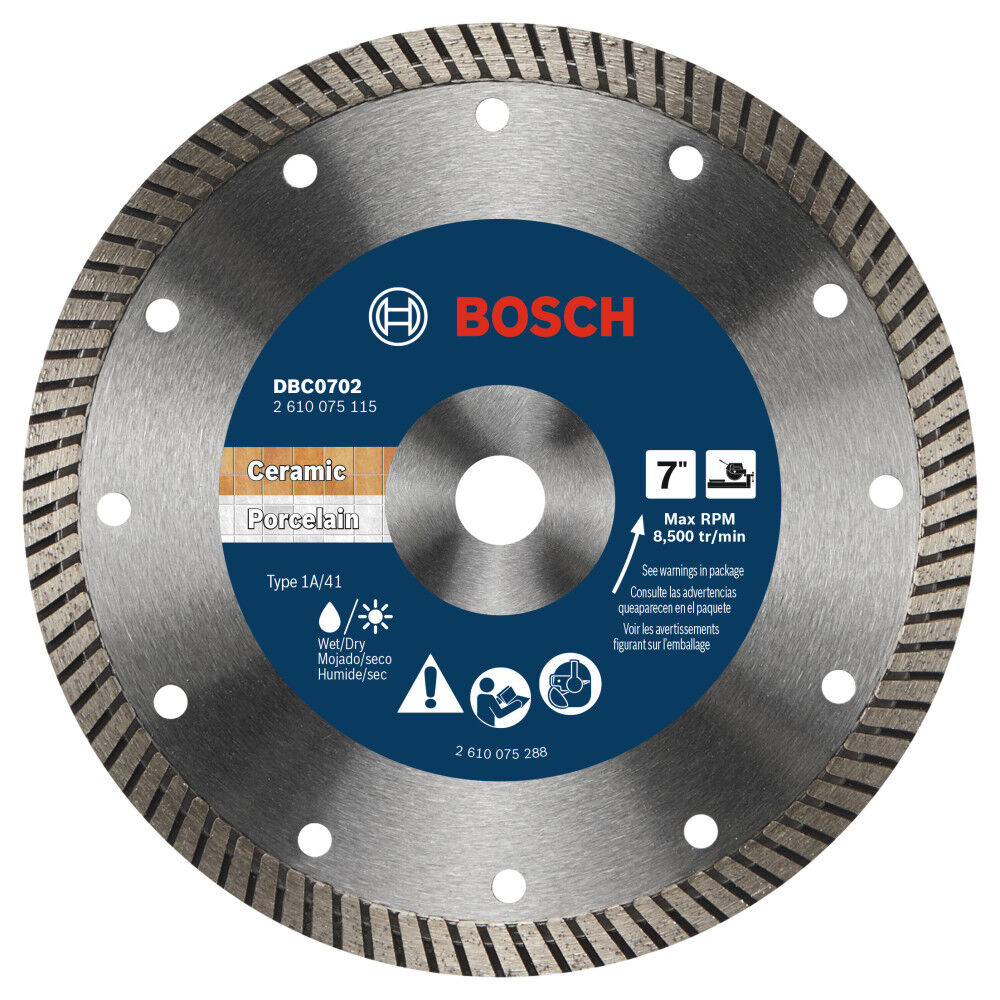 Bosch 7 Inch Continuous Diamond Blade, large image number 1