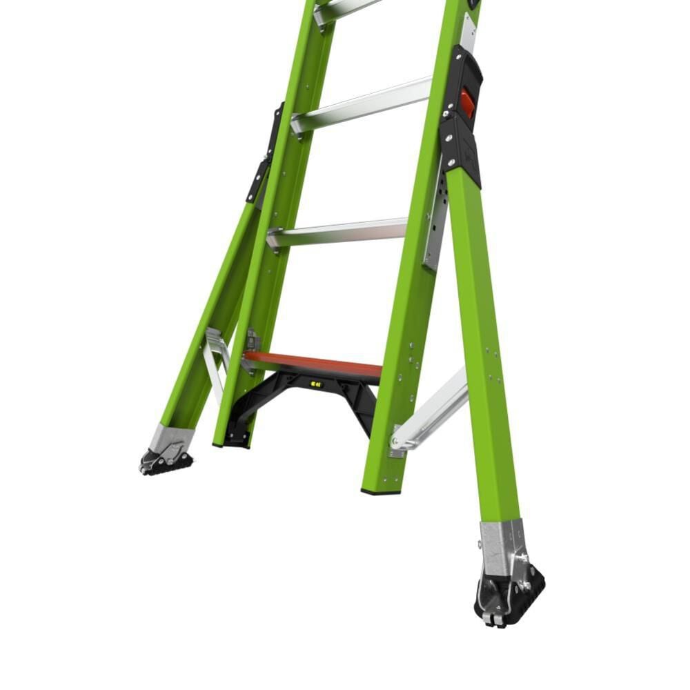 Little Giant Safety HyperLite SumoStance 40 Ft. - IA - Fiberglass Extension Ladder, large image number 3