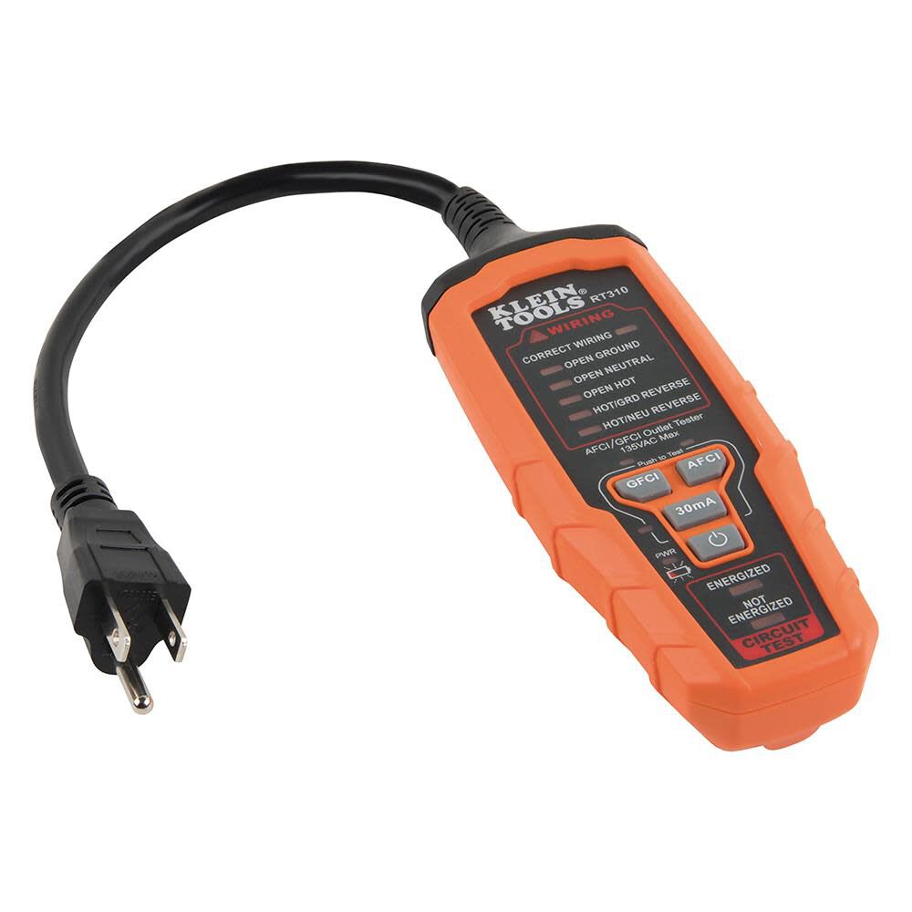 Klein Tools AFCI /GFCI Outlet Tester, large image number 4