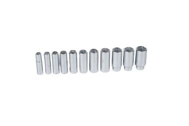 Wright Tool 1/2 In. Dr. 11 pc. 6 Pt. Deep Socket Set