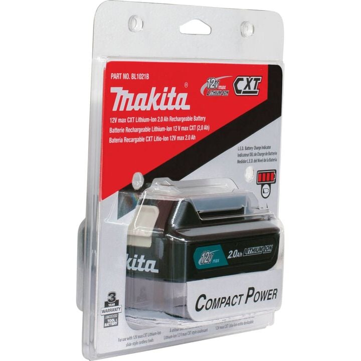 Makita 12V Max CXT 12V 2Ah Lithium Ion Power Tool Battery Pack with Fuel Indicator, large image number 6