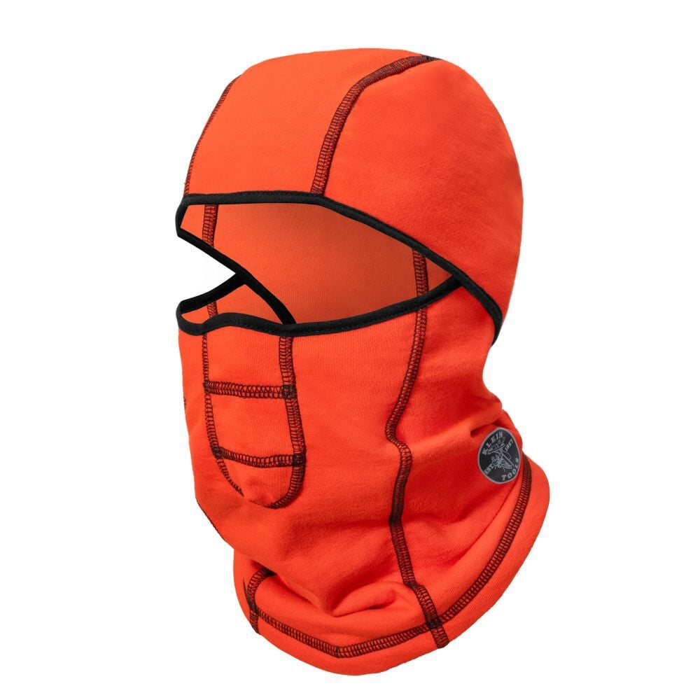 Klein Tools Flame-Resistant Balaclava 33 Cal CAT 3 Orange OSFM, large image number 1