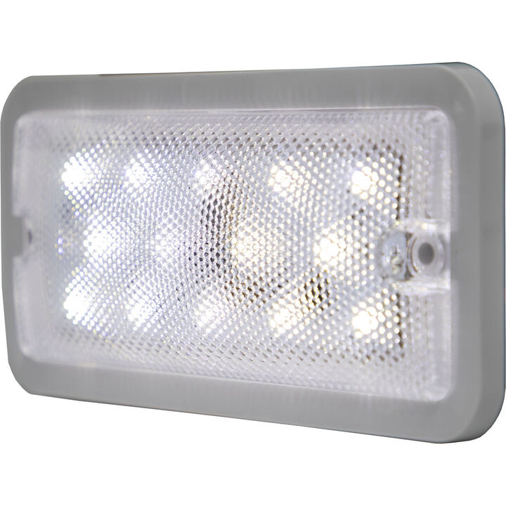 Buyers Products Company 5.8 Inch Rectangular LED Interior Dome Light for Remote Switch, large image number 3
