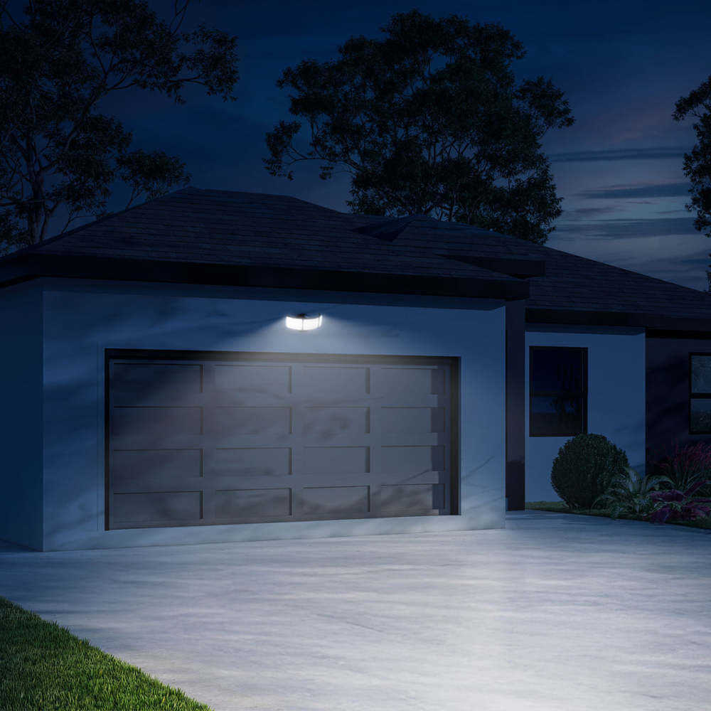 Feit Electric 10-1/2 Inch 48W 5000 Lumens Triple Head Motion Floodlight Bronze, large image number 4
