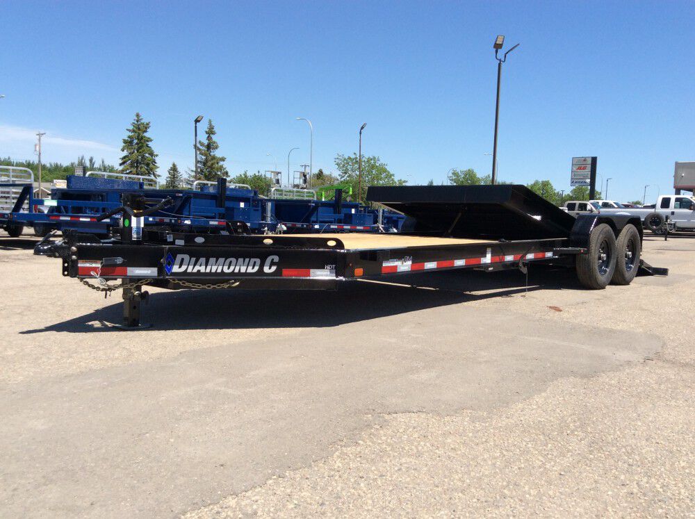 Diamond C 24 Ft. x 82 In. Low Profile Hydraulically Dampened Tilt Trailer, large image number 13