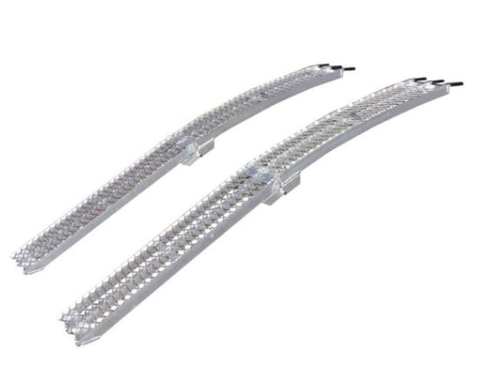 Портативный алюминиевый складной арочный пандус Yutrax Pair Xl с крышкой для пюре