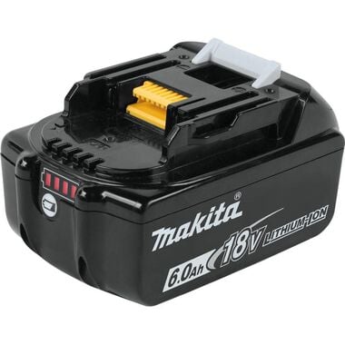 Makita 18 Volt 6.0 Ah LXT Lithium-Ion Battery, large image number 0