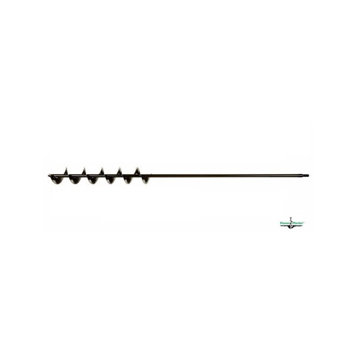 Power Planter 3 Inch x 48 Inch Steel Extended Bulb Auger with Standard Tip