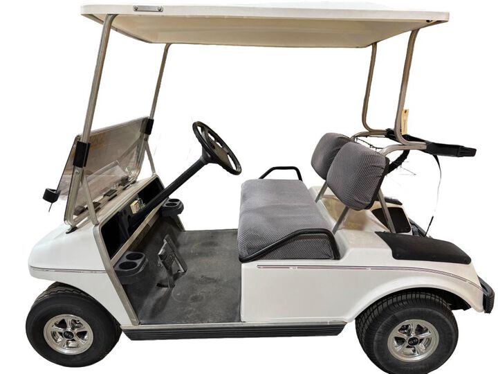 Club Car DS White 48V Electric Golf Cart Used