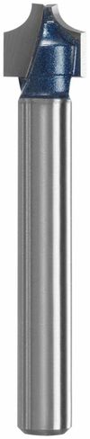 Bosch 3/8in x 5/16in Carbide Tipped Plunge Roundover Router Bit, small image number 1